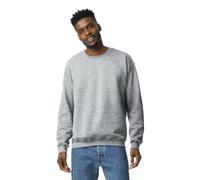 Gildan Herren Sweatshirt aus Fleece mit Rundhalsausschnitt, Stil G18000 T-Shirt, Grau - Sport Grey, S
