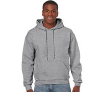 GILDAN Herren Sweatshirt BIG LINE, Heavy Blend, 18500, Einfarbig, Gr. XXX-Large, Grau (Sport Grey)