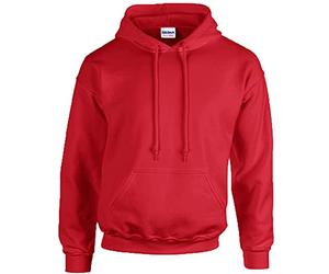 GILDAN Herren Sweatshirt BIG LINE, Heavy Blend, 18500, Einfarbig, Gr. XXXXX-Large, Rot (Red)