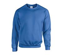Gildan Herren Sweatshirt, Blau - Royal, 4XL