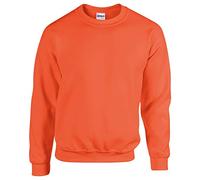 Gildan Herren Sweatshirt, Orange - Orange, S