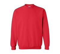Gildan Herren Sweatshirt, Rot, 3XL
