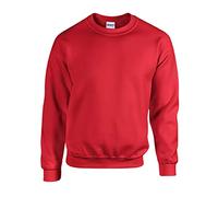 Gildan Herren Sweatshirt, Rot - Rot, L