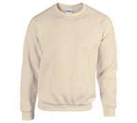 Gildan Herren Sweatshirt, Sand, M