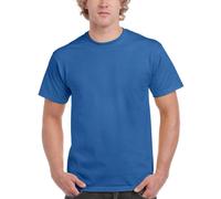 GILDAN Herren T-Shirt Adult Ultra Cotton, Einfarbig, Gr. Large, Blau (Royal)