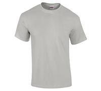 Gildan Herren T-Shirt Ultra Cotton Einfarbig Grau (Sport Grey) Größe XL