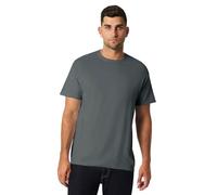 Gildan Herren-T-Shirt aus Baumwolle, kurzärmlig, Grau Gr. XL