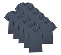 Gildan Herren T-Shirt aus schwerer Baumwolle, Stil G5000 10er Pack, Dark Heather, 4X-Large