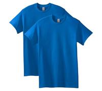 Gildan Herren T-Shirt aus Schwerer Baumwolle, Stil G5000, 2er-Pack Hemd, Royal (2 Stück), XX-Large