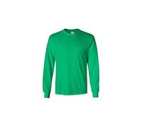 Gildan Herren-T-Shirt, einfarbig, Rundhalsausschnitt, Ultra-Baumwolle, lang rmelig, Irisch, Mittel