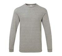 Gildan Herren T-Shirt Hammer, schwere Qualität, langärmlig (XL) (Graphit meliert)