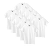 Gildan Herren Heavy Cotton Adult T-shirt T Shirt, Weiß (10 Stück), 4XL EU