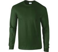 G2400 Gildan T-Shirt Langarm Rundhals Ultra Cotton Forest Green M