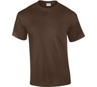 Gildan Herren Ultra Cotton T-Shirt 2000 dark chocolate S