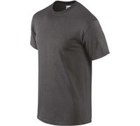 G2000 Gildan T-Shirt Kurzarm Rundhals Ultra Cotton Dark Heather L