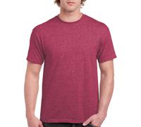 Gildan T-Shirt G2000 Kurzarm Rundhals Ultra Cotton Heather Cardinal Größe M