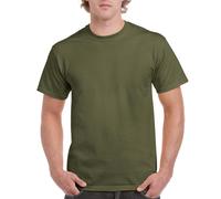 Gildan Herren Ultra Cotton T-Shirt 2000 military green M