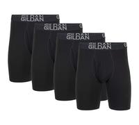 Gildan Herren-Unterw?sche, Baumwoll-Stretch-Boxershorts, Multipack, Black Soot (4er-Pack), XL