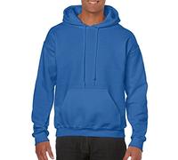 Gildan Hooded Pullover Sweat Shirt Heavy Blend 50/50 7.75 oz. by (Style# 18500) (3X-Large, Royal)