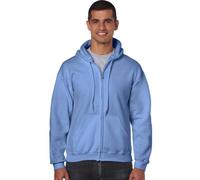 Gildan - Kapuzen Sweat-Jacke 'Heavyweight Full Zip' L,Carolina Blue