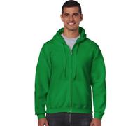 Gildan - Kapuzen Sweat-Jacke 'Heavyweight Full Zip' M,Irish Green