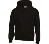 Gildan Heavy Blend Youth Hooded Sweat - Black - L(164)