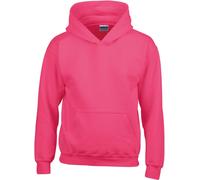 Gildan Kinder Heavy Blend Classic Fit Youth Hooded Sweatshirt Hoodie 18500B heliconia M (140/152)