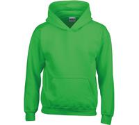 GILDAN HEAVY BLEND YOUTH HOODED SWEATSHIRT 7/8 - M IRISH GREEN