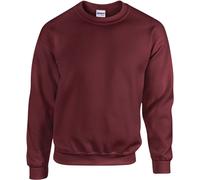Gildan Heavy Blend Youth Crewneck Sweat - Maroon - L(164)