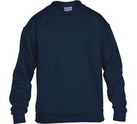 G18000K Gildan Kinder Sweatshirt Pullover Heavy Blend Navy XS (104/110)