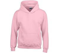 Gildan Kinder Unisex Hoodie/Sweatshirt mit Kapuze S,Hellpink