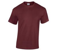 Gildan Kinder Unisex T-Shirt (2 Stück/Packung) (S) (Rotbraun)