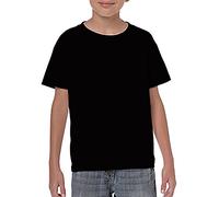 Gildan Kinder Unisex T-Shirt (L (9-11 Jahre)) (Schwarz)