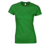 Gildan - Ladies Fitted Softstyle T-Shirt / Irish Green, M