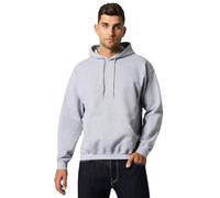 Gildan Herren Kapuzensweatshirt G18500 – Fleece 50/50 – Sport Grey, XXL