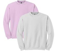Gildan Men's Fleece Crewneck Sweatshirt 2-Pack