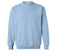 Gildan Men's Heavy Blend Crewneck Sweatshirt - Large - Light Blue