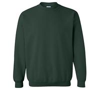 Gildan Men's Heavy Blend Crewneck Sweatshirt - Medium - Forest Green