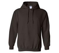 Gildan Men's Pouch Pocket Hooded Sweatshirt, Dark Chocolate, 3XL, Dark Chocolate, XXX-Large