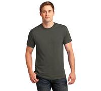 Gildan Mens Ultra Cotton 100% Cotton T-Shirt, Large, Olive
