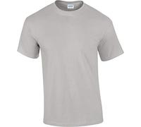 Gildan Mens Ultra Cotton 100% Cotton T-Shirt, Medium, Ice Grey