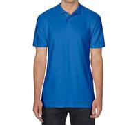 G64800 Gildan Herren Poloshirt Polohemd Softstyle® Doppeltes Piqué Polo Royal 3XL