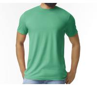GILDAN SOFTSTYLE CVC ADULT T-SHIRT S KELLY MIST