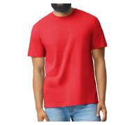 GILDAN SOFTSTYLE CVC ADULT T-SHIRT S RED MIST