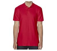 GILDAN SOFTSTYLE® DOUBLE PIQUÉ POLO MEN S RED