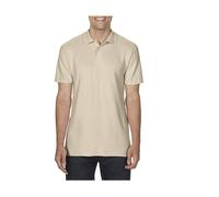 GILDAN SOFTSTYLE® DOUBLE PIQUÉ POLO MEN S SAND