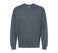 Gildan Softstyle Herren-Sweatshirt mit Rundhalsausschnitt, Dunkles Erika, 4X-Large