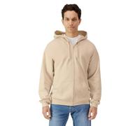 Gildan Softstyle Hoodie mit durchgehendem Reißverschluss, mittelschwer – Herren 4XL Sand