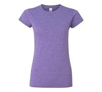 Gildan Damen T-Shirt Softstyle® Midweight Violett XL (G65000L)