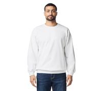 Gildan Softstyle Sweatshirt für Erwachsene, Rundhalsausschnitt, GSF000, Weiss/opulenter Garten, Large